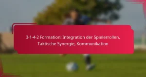 Read more about the article 3-1-4-2 Formation: Integration der Spielerrollen, Taktische Synergie, Kommunikation