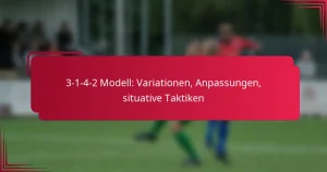 Read more about the article 3-1-4-2 Modell: Variationen, Anpassungen, situative Taktiken