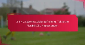 Read more about the article 3-1-4-2 System: Spieleraufteilung, Taktische Flexibilität, Anpassungen
