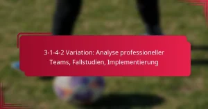 Read more about the article 3-1-4-2 Variation: Analyse professioneller Teams, Fallstudien, Implementierung