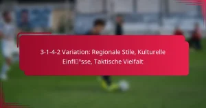 Read more about the article 3-1-4-2 Variation: Regionale Stile, Kulturelle Einflüsse, Taktische Vielfalt