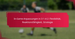 Read more about the article In-Game-Anpassungen in 3-1-4-2: Flexibilität, Reaktionsfähigkeit, Strategie