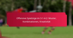 Read more about the article Offensive Spielzüge im 3-1-4-2: Muster, Kombinationen, Kreativität