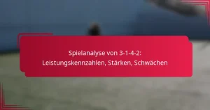 Read more about the article Spielanalyse von 3-1-4-2: Leistungskennzahlen, Stärken, Schwächen