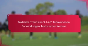 Read more about the article Taktische Trends im 3-1-4-2: Innovationen, Entwicklungen, historischer Kontext