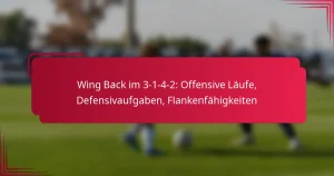 Read more about the article Wing Back im 3-1-4-2: Offensive Läufe, Defensivaufgaben, Flankenfähigkeiten